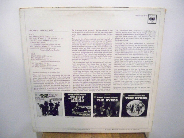 The Byrds : The Byrds' Greatest Hits (LP, Comp)