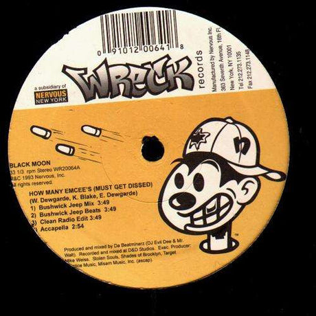 Black Moon : How Many Emcee's (Must Get Dissed) / Act Like U Want It (12", RE)