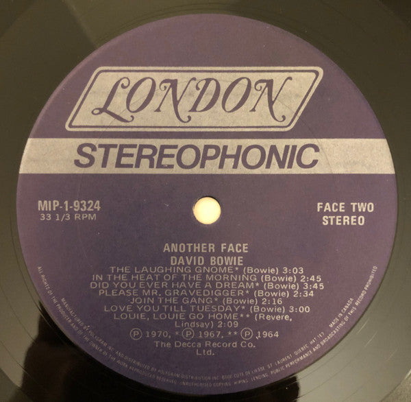 David Bowie : Another Face (LP, Comp)