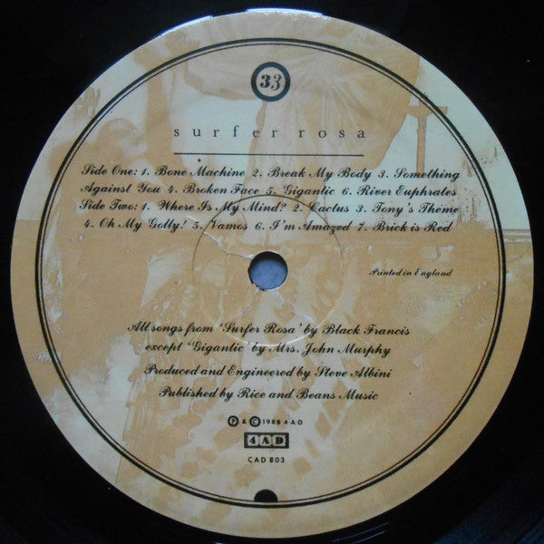 Pixies : Surfer Rosa (LP, Album, RE)