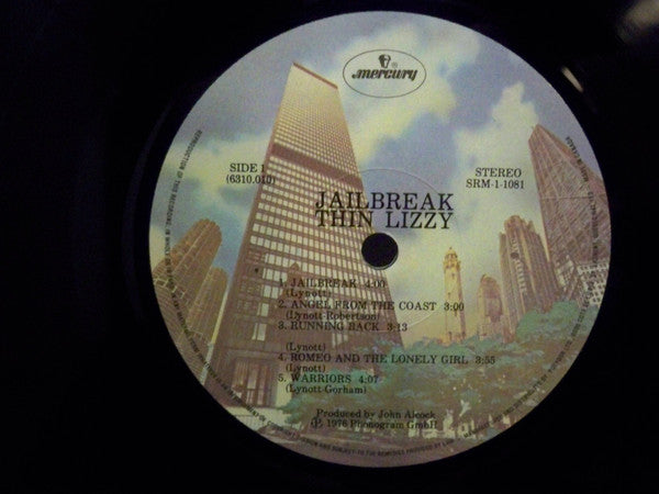 Thin Lizzy : Jailbreak (LP, Album, RE, Gat)