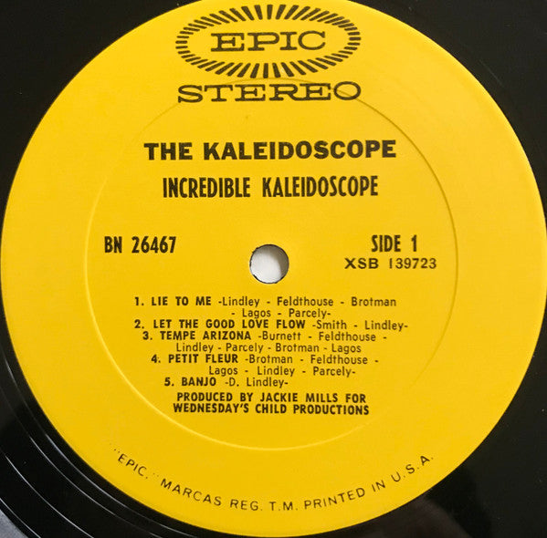 Kaleidoscope (3) : Incredible Kaleidoscope (LP, Album, San)