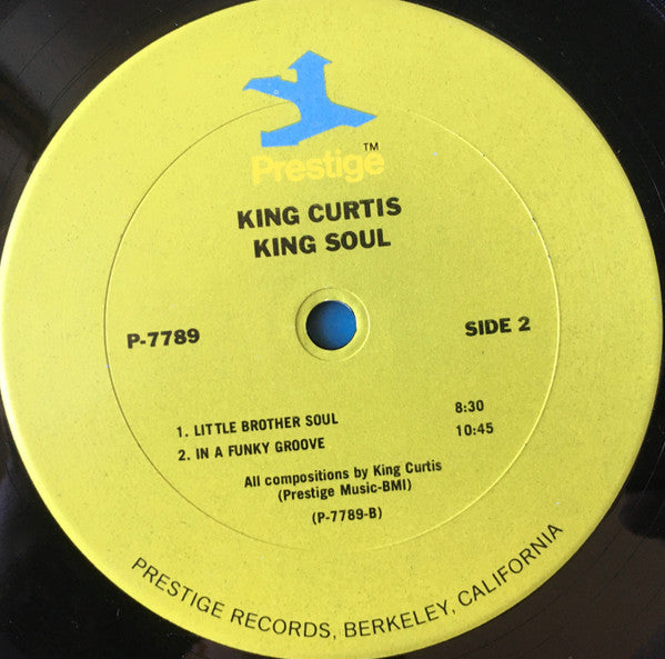 King Curtis : King Soul (LP, Album, RE)