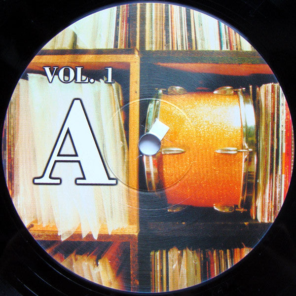 Paul Nice : Drum Library Vol.1 (LP, Ltd)