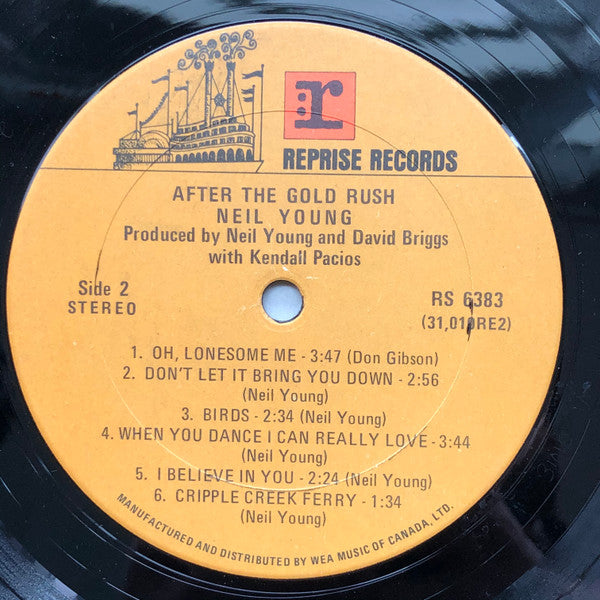 Neil Young : After The Gold Rush (LP, Album, RE, Gat)