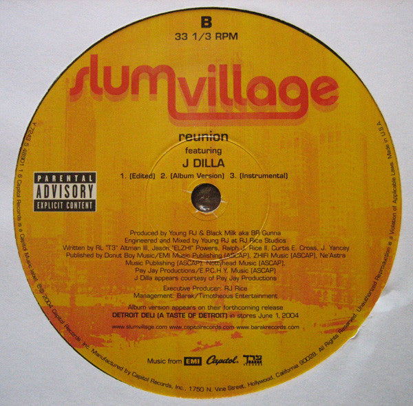 Slum Village : Selfish (12")