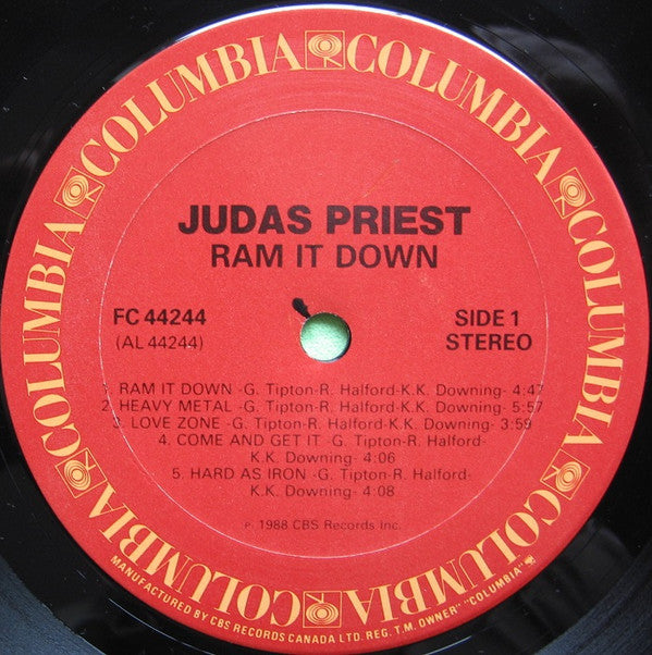 Judas Priest : Ram It Down (LP, Album)