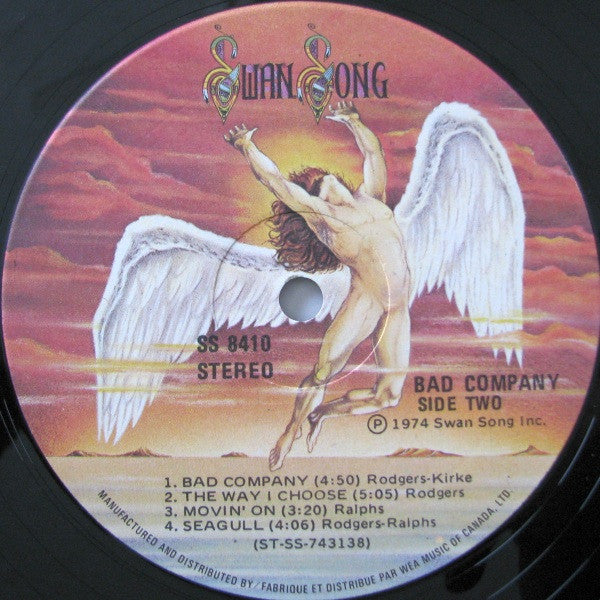 Bad Company (3) : Bad Co (LP, Album, Gat)