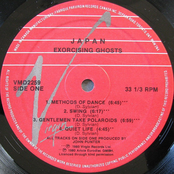 Japan : Exorcising Ghosts (2xLP, Comp)