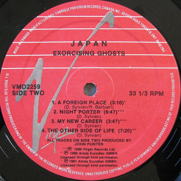 Japan : Exorcising Ghosts (2xLP, Comp)