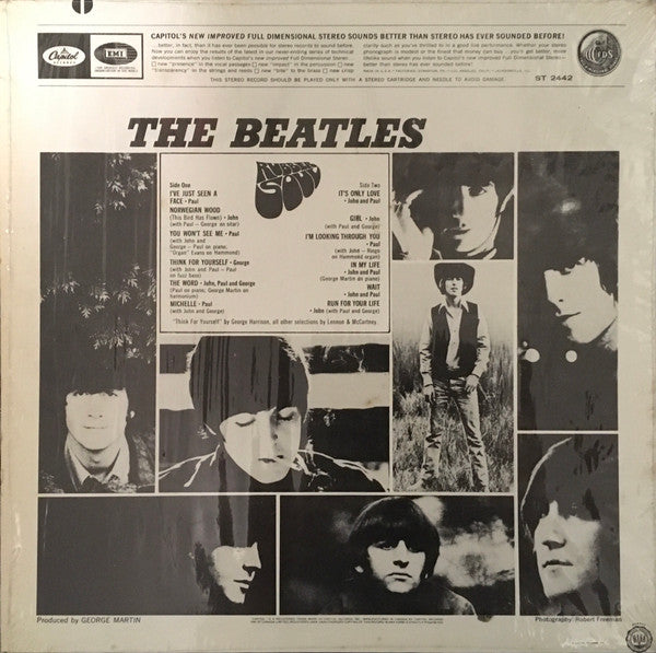 The Beatles : Rubber Soul (LP, Album, RE)