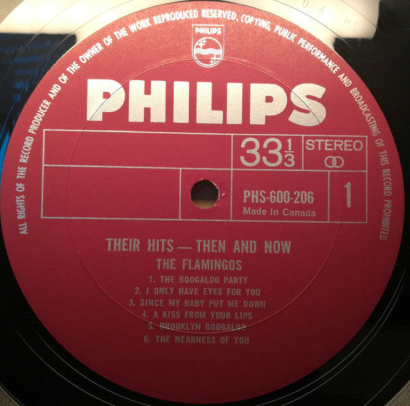 The Flamingos : Their Hits Then And Now (LP, Album, Comp)