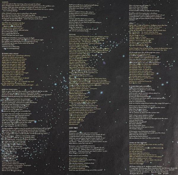 Supertramp : Crime Of The Century (LP, Album, RE)