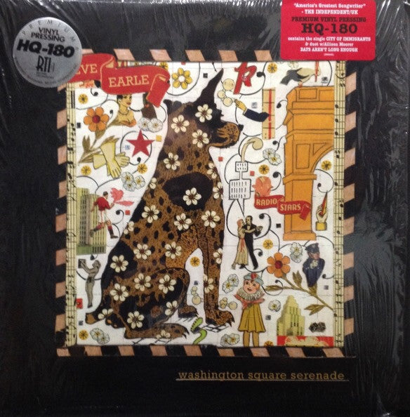Steve Earle : Washington Square Serenade (LP, Album, Ltd)
