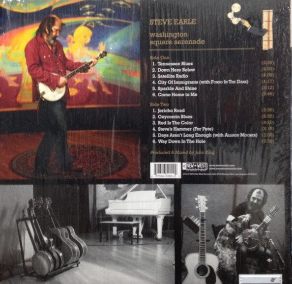 Steve Earle : Washington Square Serenade (LP, Album, Ltd)