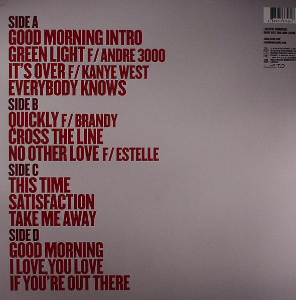 John Legend : Evolver (2xLP, Album)