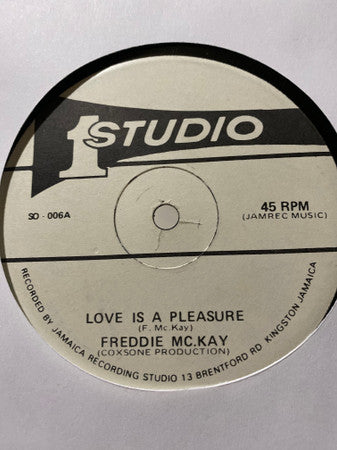 Freddie McKay / Horace Andy : Love Is A Pleasure / Mr. Basie (12")