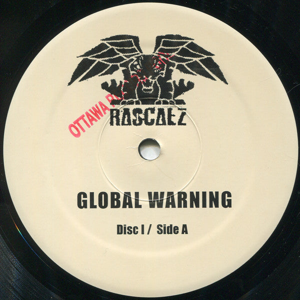 Rascalz : Global Warning (2xLP, Album, Promo)