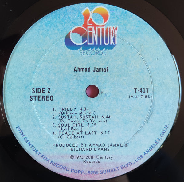 Ahmad Jamal : Ahmad Jamal '73 (LP, Album, Ter)