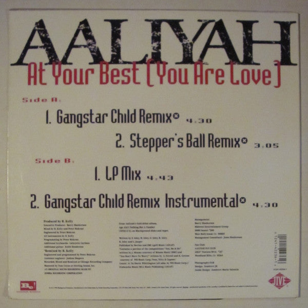 Aaliyah : At Your Best (You Are Love) (12")