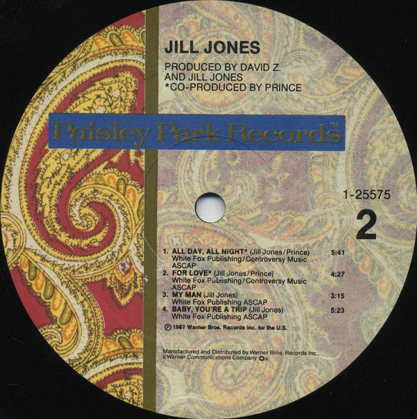 Jill Jones : Jill Jones (LP, Album, All)