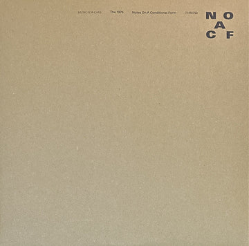 The 1975 : Notes On A Conditional Form (2xLP, Album, Cle)