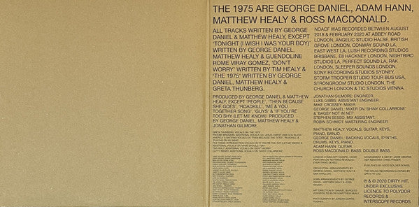 The 1975 : Notes On A Conditional Form (2xLP, Album, Cle)