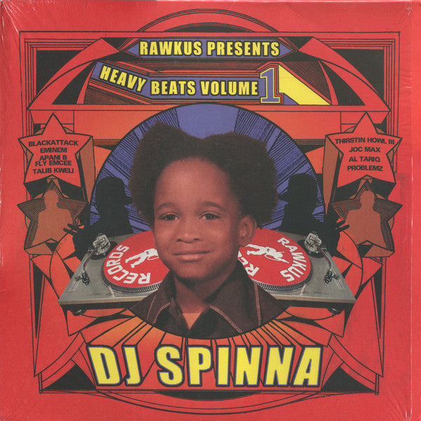 DJ Spinna : Heavy Beats Volume 1 (2xLP, Album)