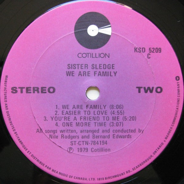 Sister Sledge : We Are Family (LP, Album)