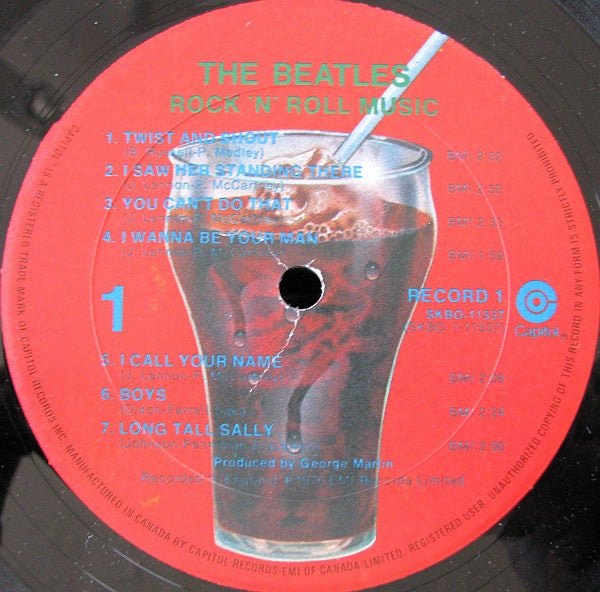 The Beatles : Rock 'N' Roll Music (2xLP, Comp)