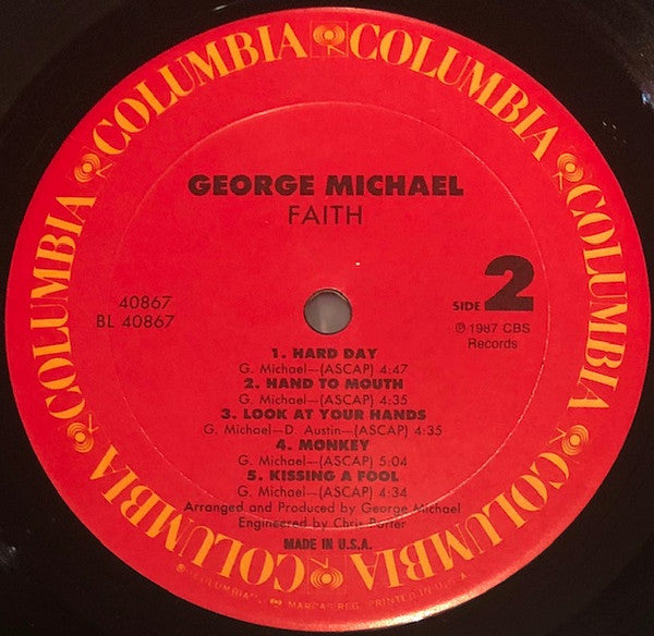 George Michael : Faith (LP, Album)