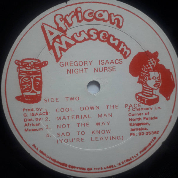 Gregory Isaacs : Night Nurse (LP, Album)