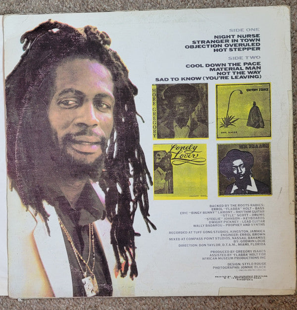 Gregory Isaacs : Night Nurse (LP, Album)