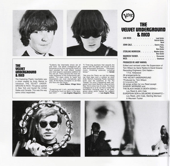 The Velvet Underground & Nico (3) : The Velvet Underground & Nico (LP, Album, RE, RP, 180)
