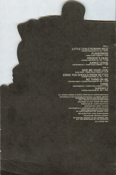 Curtis Mayfield : Super Fly (LP, Album)