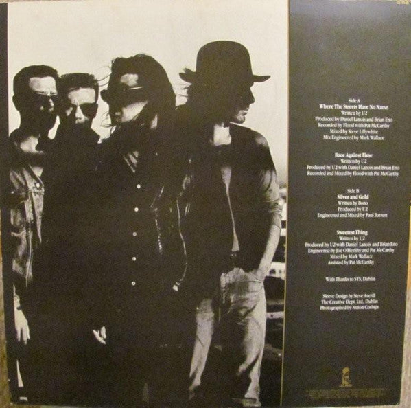 U2 : Where The Streets Have No Name (12")