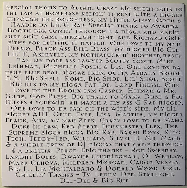 Kool G Rap : 4, 5, 6 (2xLP, Album, Ltd, RE, Gre)