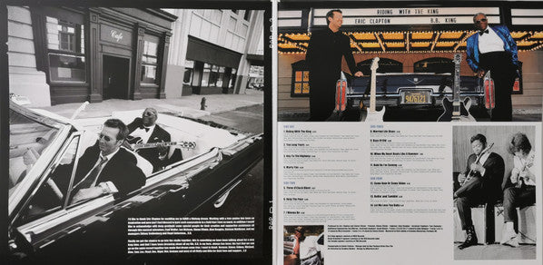 B.B. King & Eric Clapton : Riding With The King (2xLP, Album, RE, RM, 180)