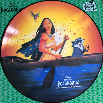 Various : Songs From Pocahontas (Soundtrack) (LP, Album, Comp, Pic)
