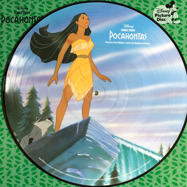 Various : Songs From Pocahontas (Soundtrack) (LP, Album, Comp, Pic)