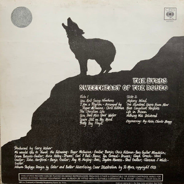 The Byrds : Sweetheart Of The Rodeo (LP, Album)