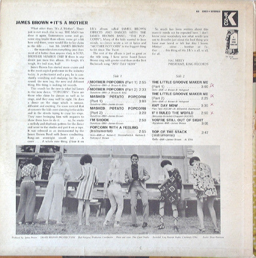 James Brown : It's A Mother (LP, Album)