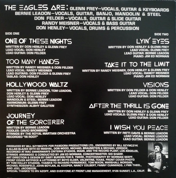 Eagles : One Of These Nights (LP, Album, RE, 180)