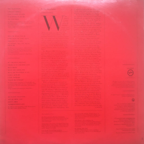 Ben Webster : Ballads (2xLP, Comp, RE, Gat)