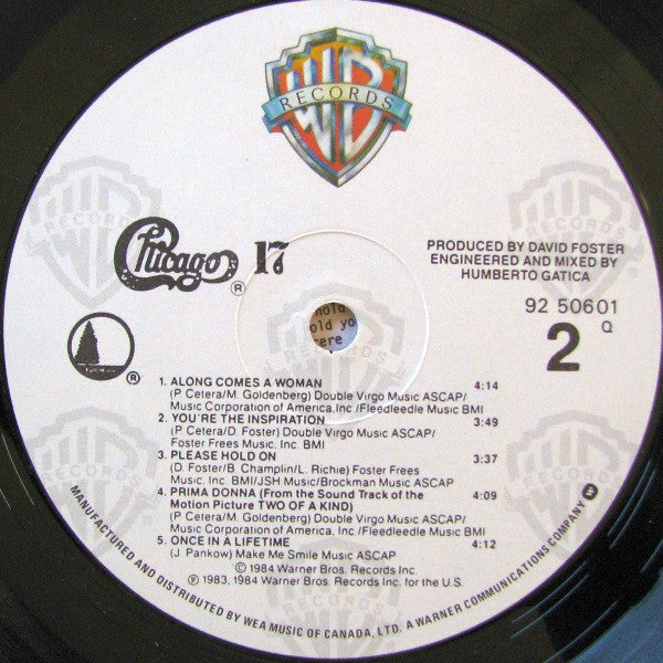 Chicago (2) : Chicago 17 (LP, Album)