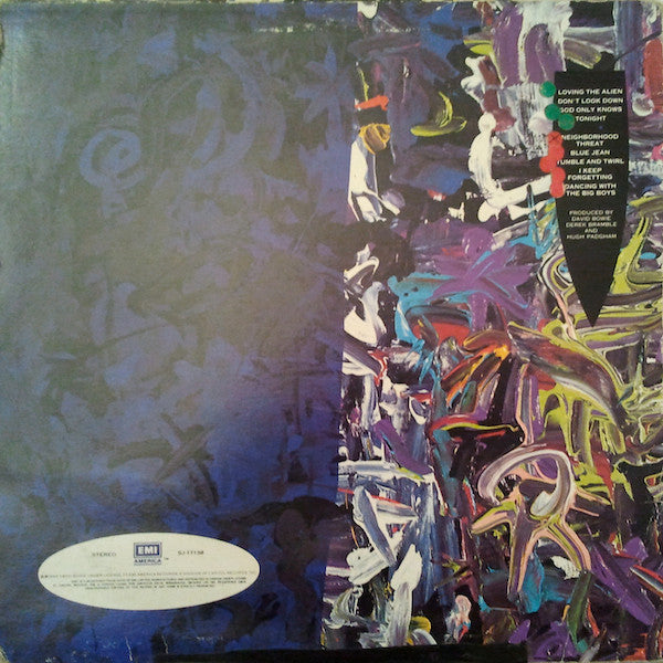 David Bowie : Tonight (LP, Album, Don)