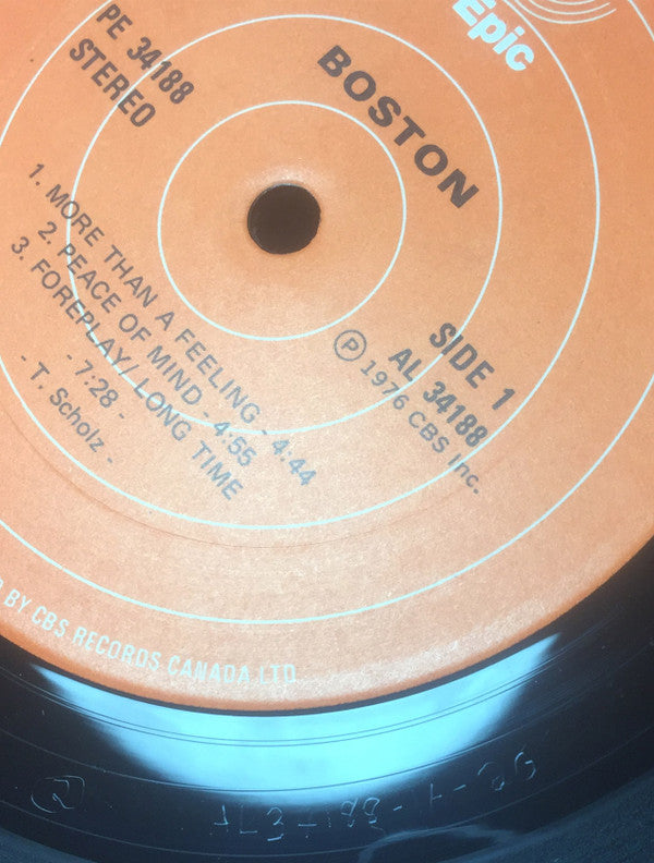 Boston : Boston (LP, Album)