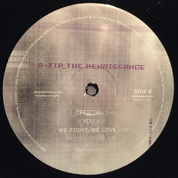 Q-Tip : The Renaissance (2xLP, Album)