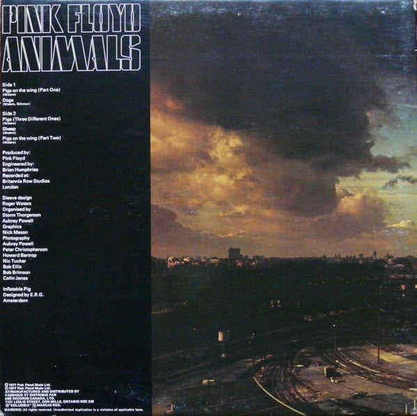 Pink Floyd : Animals (LP, Album)
