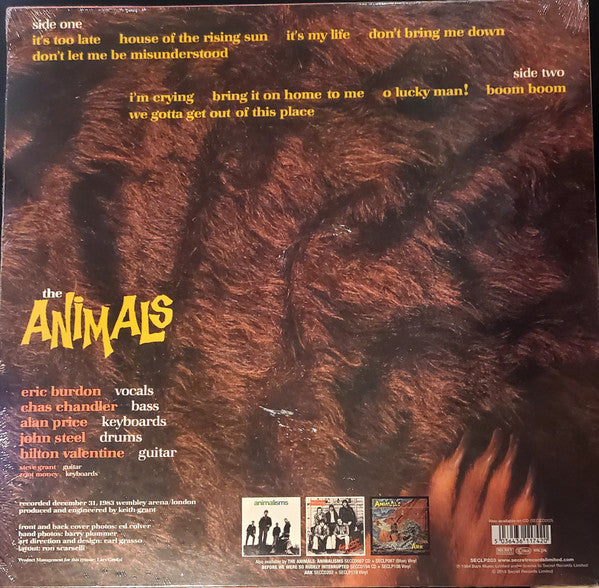 The Animals : Greatest Hits Live! (LP, RM)